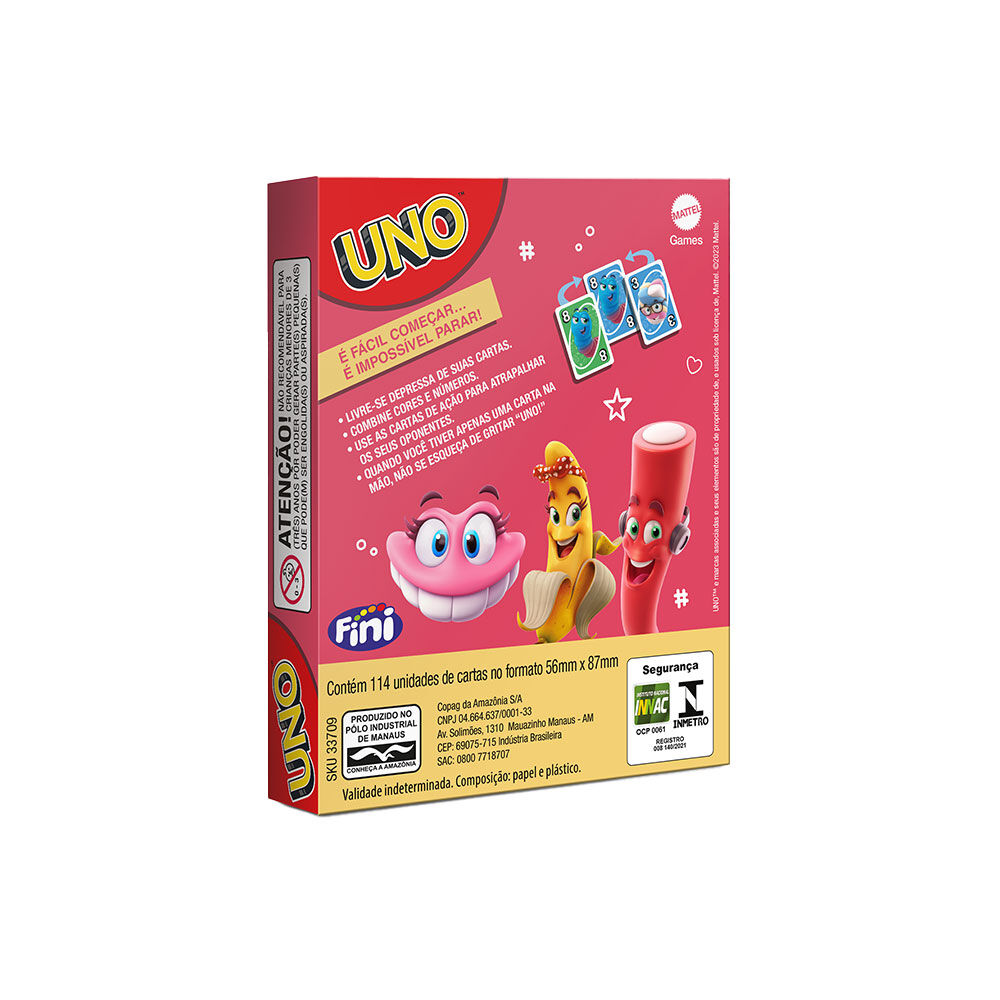 UNO Frente e Verso - Mattel - Jogos de Cartas - Compra na