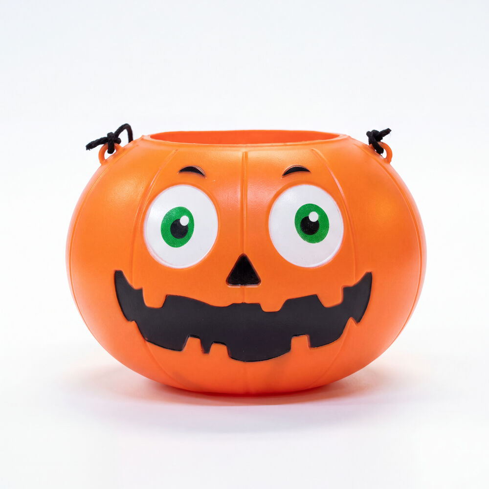 Balde Abobora Halloween - Fini
