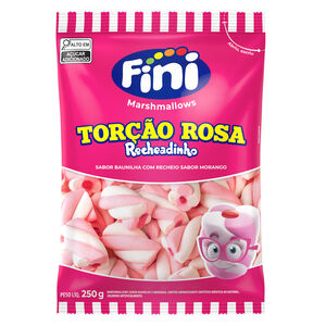 Marsh. Recheadinho Torção Rosa 250g - Fini