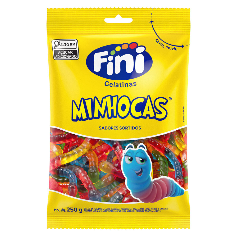 Minhocas 250g - Fini