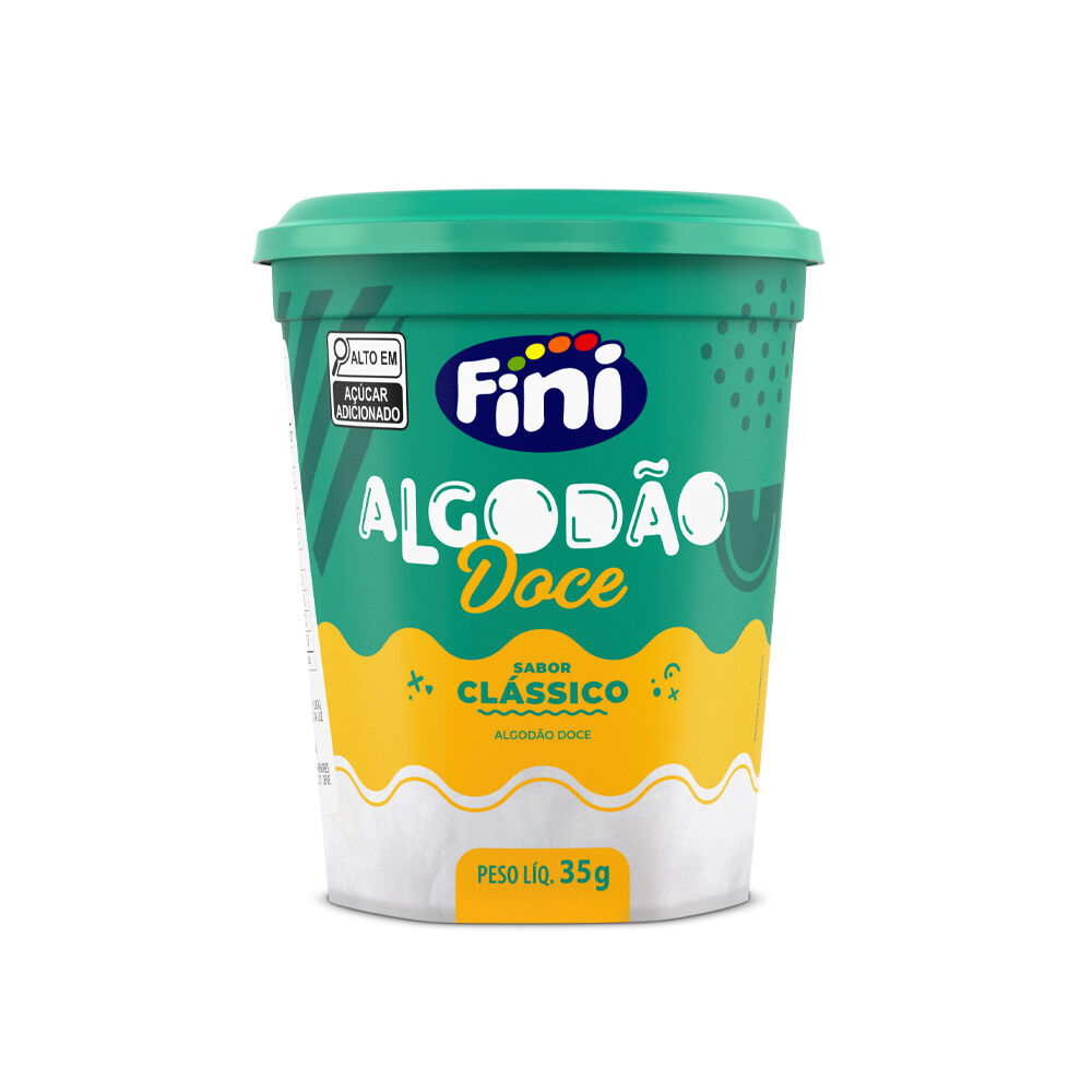 Algodão Doce Clássico 35g - Fini