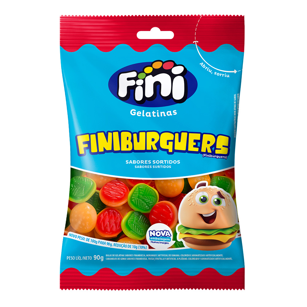 Finiburguers 90g Fini em Promoção Fini