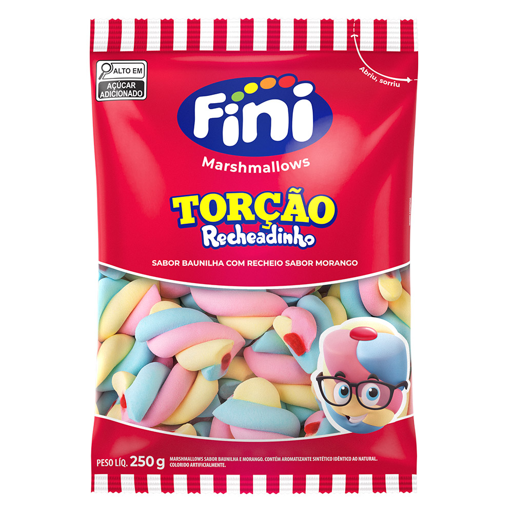 Marsh. Recheadinho Tor&ccedil;&atilde;o 250g - Fini