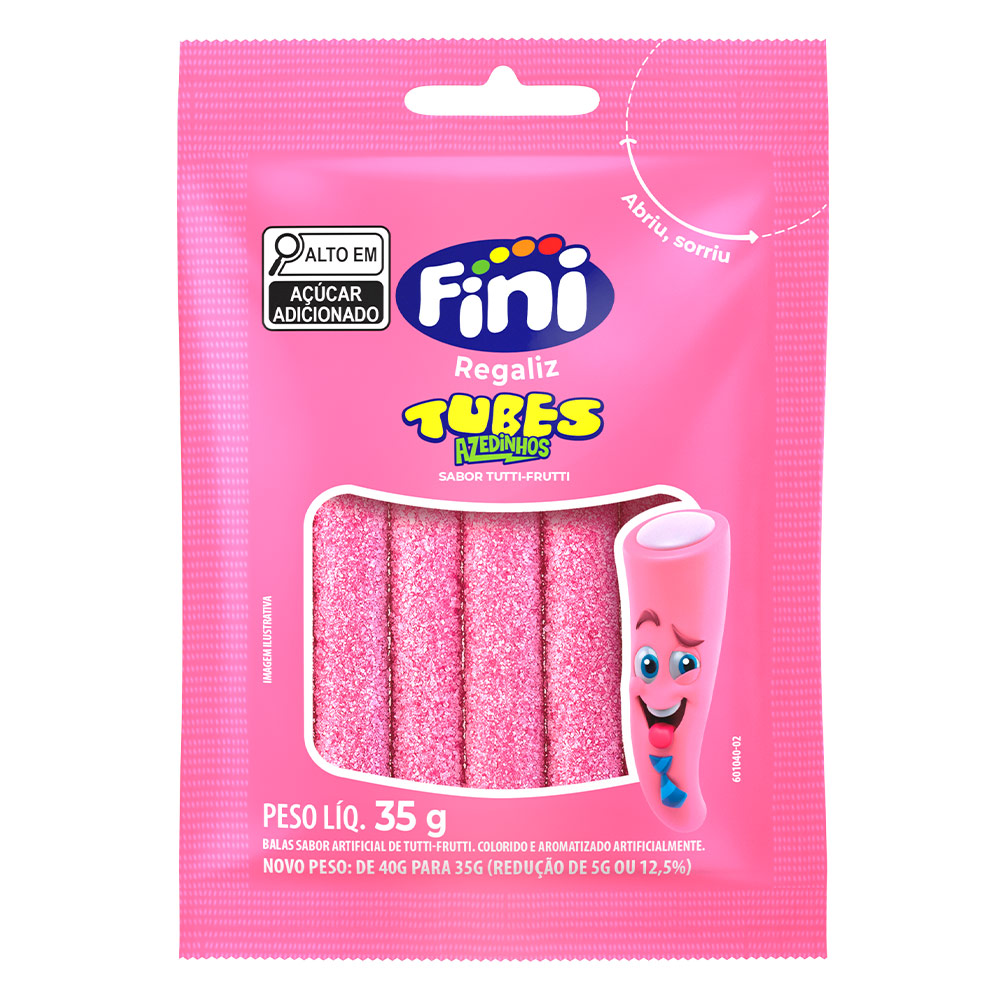Fini Tubes Azedinho Tutti Frutti 35g