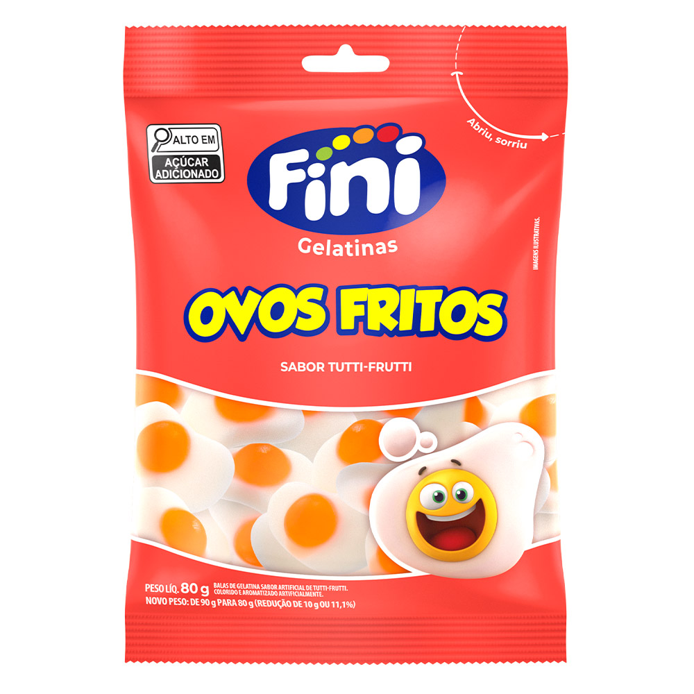 Ovos Fritos 80g - Fini