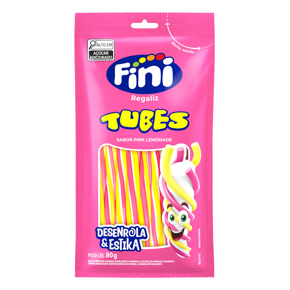 Tubes Desenrola Pink Lemonade 80g - Fini